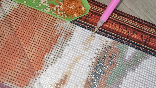 Отпуск закончился, возвращаюсь на Ютуб: долгожданный финиш алмазной мозаики!!! смотреть онлайн