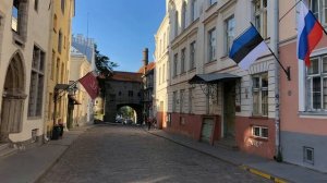 Таллин. Столица Эстонии. Tallinn. Estonia. Прогулка по городу. Путешествие по Европе