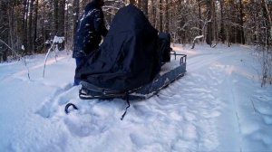 Обзор на чехол на снегоход буран