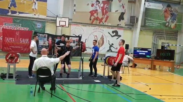 Выступление доктора Первушкина Э.С. на областных соревнованиях по пауэрлифтингу смотреть онлайн