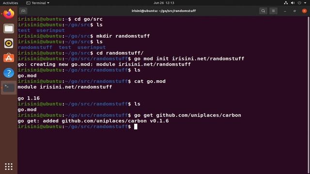 Installing GitHub packages in Go смотреть онлайн