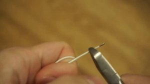 Зачистка проводов бокорезами