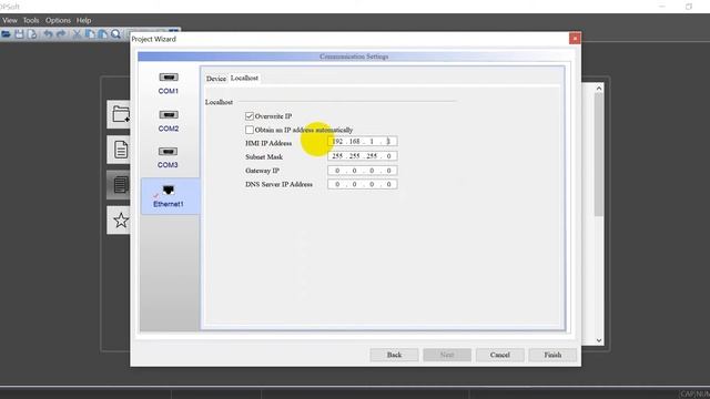 Mitsubishi FX5U link with Delta DOP100 via Modbus TCP смотреть онлайн