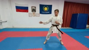 Тренировка Кумитэ-2 атаки ногами ( Мае,Йоко,Маваши и Ура маваши гери)