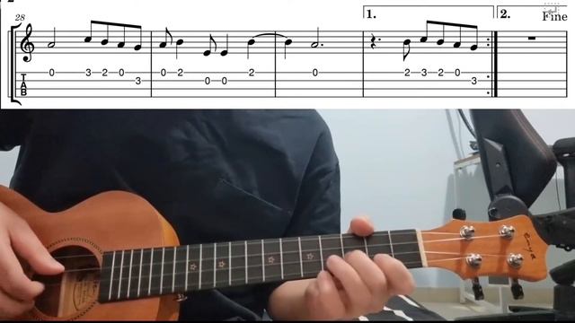STAR WALKIN' (Lil Nas X) - Easy Beginner Ukulele Tab With Playthrough Tutorial Lesson смотреть онлайн