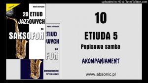 10 – ETIUDA 5 – Popisowa samba (akompaniament)