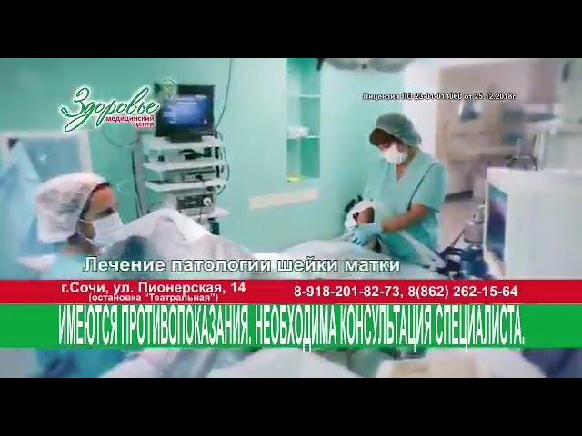 Гистерорезектоскопия в Сочи, Кольпоскопия в Сочи, Лечение патологии шейки матки в Сочи