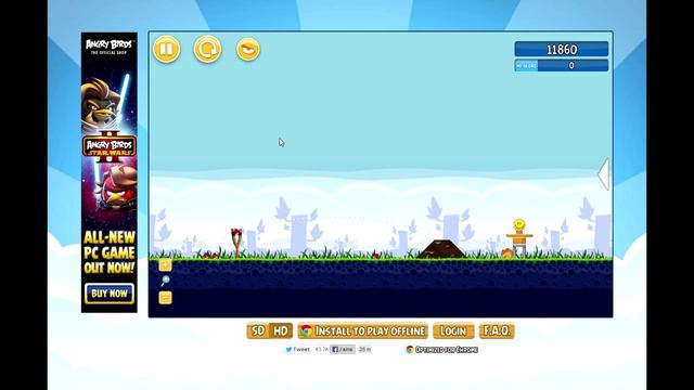 Highest Score on Angry Birds Chrome (1-3) | 41 860 Points смотреть онлайн