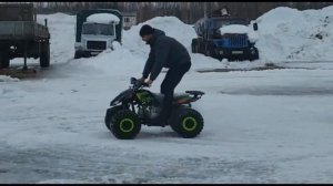 Обзор КВАДРОЦИКЛА Sharmax Cross 180CC 13л.с. Мужчины - это взрослые дети. @Pavel_SIBERIA