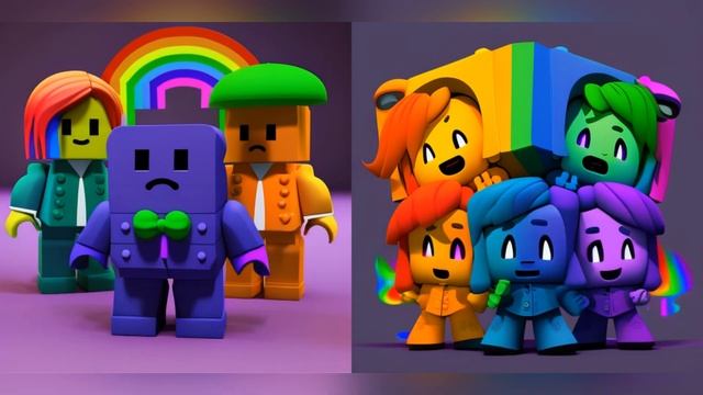 Roblox fun art by AI смотреть онлайн