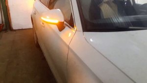 Динамические поворотники в зеркала заднего вида на ауди А3