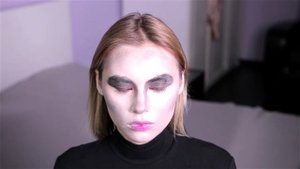 ПРОСТОЙ ОБРАЗ НА ХЭЛЛОУИН / МАКИЯЖ НА ХЭЛЛОУИН