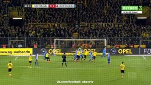 Боруссия Дортмунд 3-1 Хоффенхайм | Германия. Бундеслига | 23 тур | Обзор матча