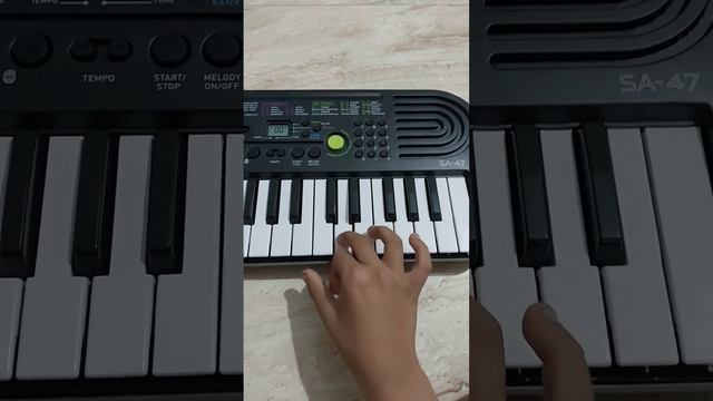 KGF theem song on Casio sa-47