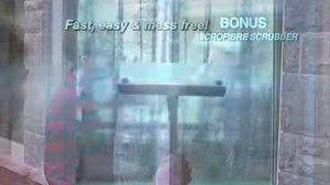 Скребок и щетка для мытья окон со складной ручкой. Сгон для воды, для мойки окон.