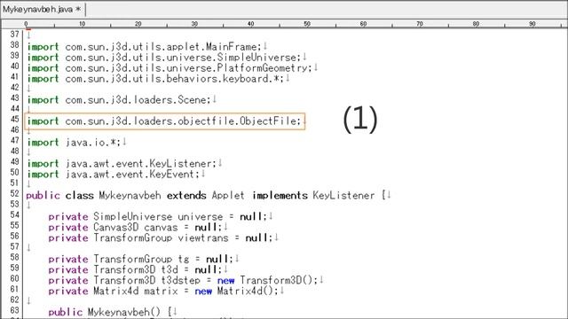 How to Put a Sculptris(Free) Model into Java 3D and Manipulate It (with Source Code)