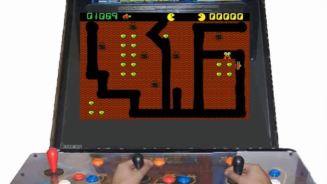 Digger VS Pacman смотреть онлайн