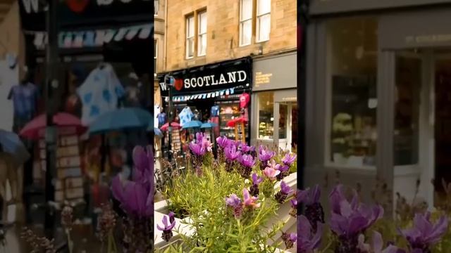 Loving fabulous snippets of Cockburn Street, a picturesque street located in Edinburgh's Old Town.?