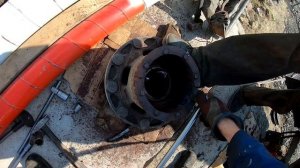 Дальнобой. VOLVO FH 12 460LS. Ремонт и замена развалившегося тормозного диска. MOISEI.