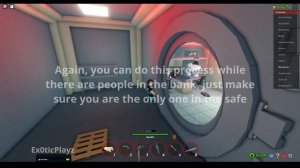 How to Get Money FAST in Roblox Ohio - Bank Safe Method - 2.5k Every 5 Minutes