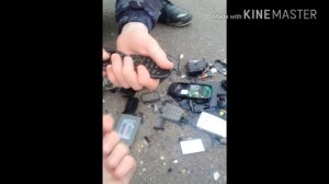 Разбили кнопочные телефоны (часть 2)!!!!