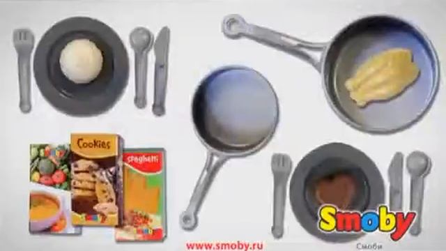 Smoby Смоби Кухня электронная miniTefal Cheftronic смотреть онлайн