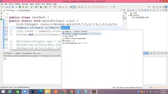 Streams final operations | java 8 in telugu | java temple смотреть онлайн