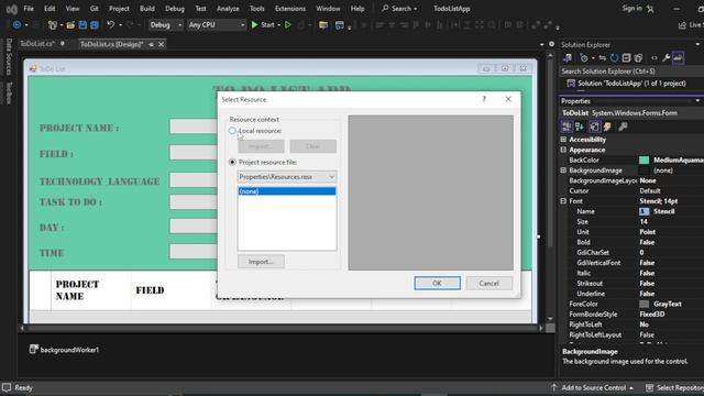 Tutorial to create a Todo List App using C# - Front end part (1) смотреть онлайн