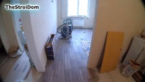 █ УКЛАДКА ПЛИТКИ 4 перехода, стыки. Скрыть переход под ДВЕРЬЮ.