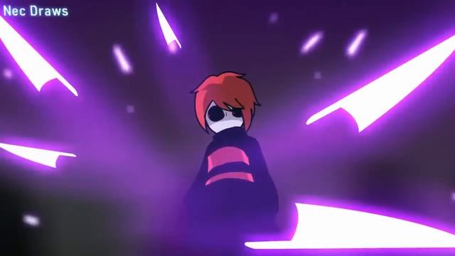 X!Chara vs Player [Animation][Анимация] | Русский дубляж [RUS] , озвучка