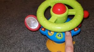 ELC early learning centre steering wheel light and sound car toy