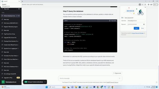 Create a SQLite database based on an XSD Data Set смотреть онлайн