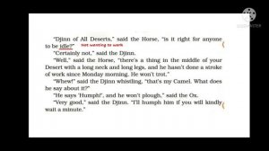 How the Camel got his Hump, Class 8 Chapter 1, It so happened