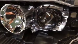 Mitsubishi Pajero Sport ремонт фар замена линз диодные линзы