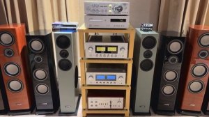 Amplificador HIFI Rose RA-180, CD Luxman D-03X, Canton Vento 100