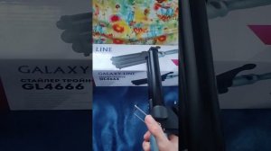 Видеообзор на электрощипцы Galaxy GL4666, тройная волна