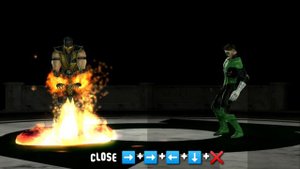 Mortal Kombat vs. DC Universe Fatality Scorpion
