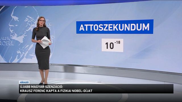 Krausz Ferenc kapta a fizikai Nobel díjat смотреть онлайн
