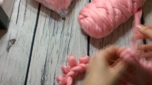 Вязание руками. Мастер-класс "Плед крупной вязки из пряжи ЗЕФИР"