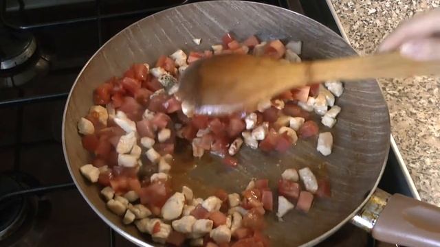 Простой и Вкусный пирог Галета с Куриным филе и помидорами/Рецепт Пирога с Курицей и Помидорами смотреть онлайн