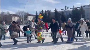 17 марта выдался насыщенный день! И голосование, и народные гулянья!