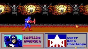 Spider-Man and Captain America in: Dr. Doom Revenge gameplay (PC Game, 1989)