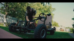 Жжём на самодельном ХЛАМОмобиле. Теперь рулится! Ep.2 (Переделка рулевой колонки)