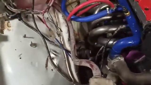 Нива 16v 124 мотор. Первый запуск с ключа