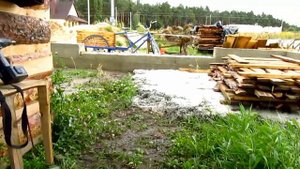 Лазерный Строительный нивелир на улице