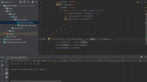 Алгоритмы: пузырьковая сортировка на Java