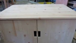 Шкаф из дерева своими руками