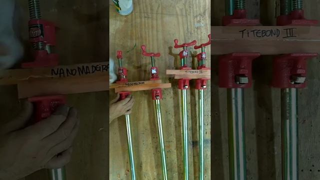 Teste de resistência Nanomadeira e Titebond 3. смотреть онлайн