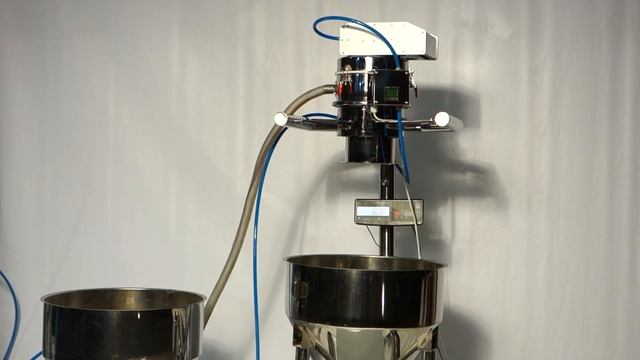 Вакуумный загрузчик гранул и дробленых материалов с мультиэжекторным насосом