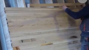 SPL - гидравлический пресс для производства клееного бруса